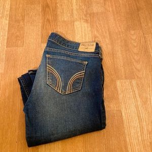 Dark Washed Boot Cut 7L Hollister Jeans
